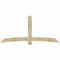 Ekena Millwork Bellingham Rough Sawn Timber Gable Bracket, Douglas Fir, 96"W x 44"H x 6"D x 6"F, 11/12 Pitch GBW096X44X0606BEL00RDF - alternate 1